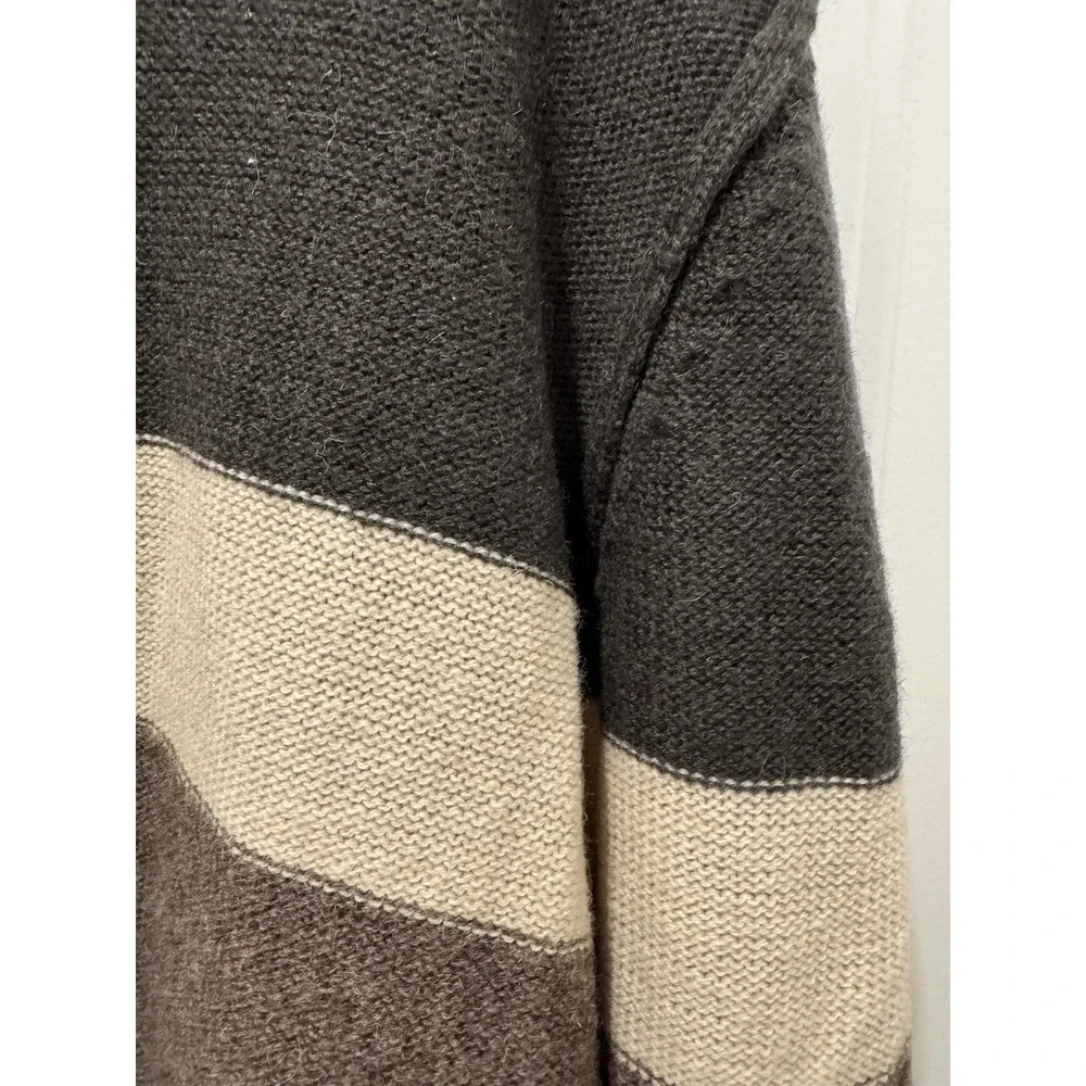 Canterbury of New Zealand Vintage Rugby Zippered Sweater Lambswool Size XL 90s